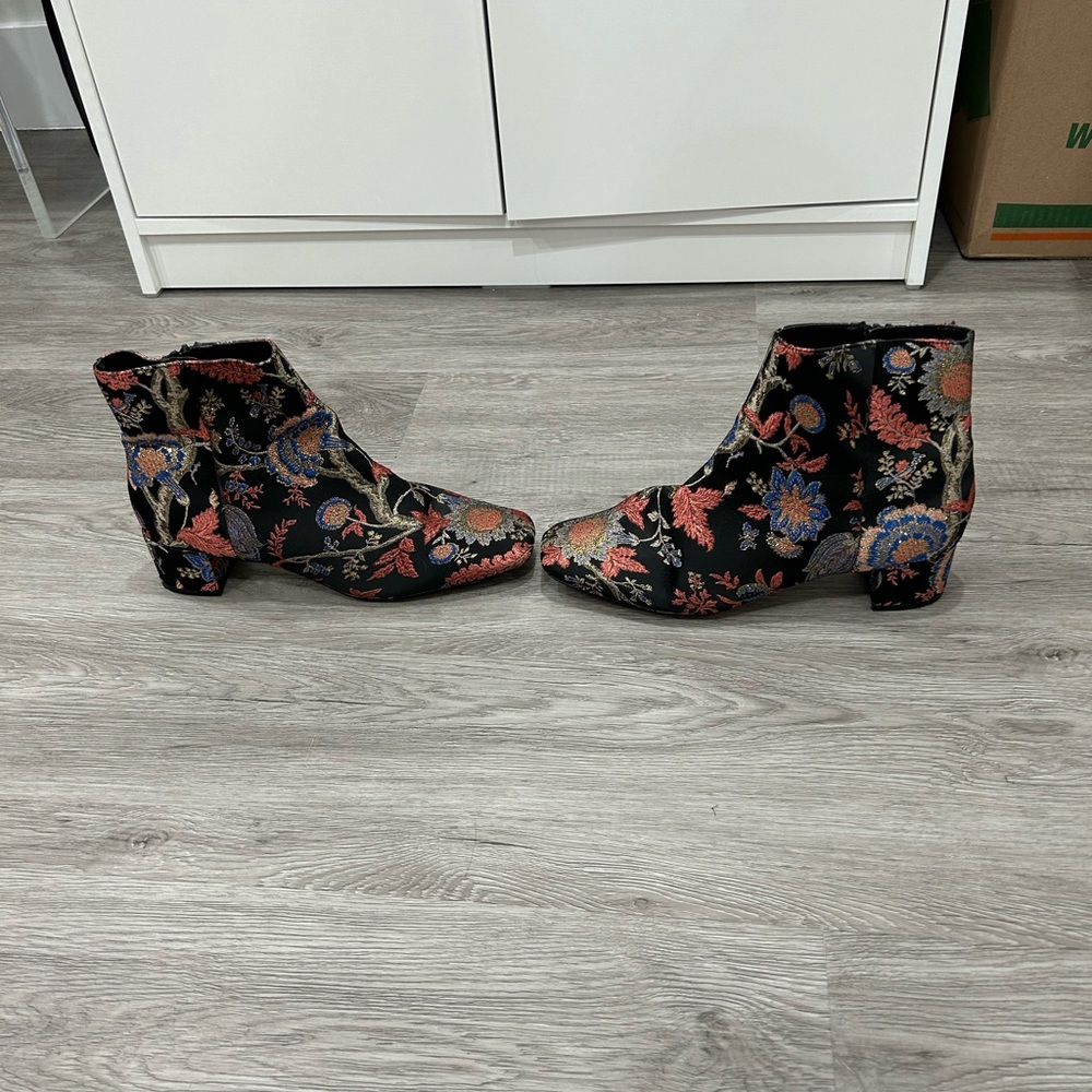 Floral Booties from Urban Outfitters